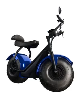 Scooter Elétrica Tui 1000w Amarela Autonomia 60km – Cor Azul