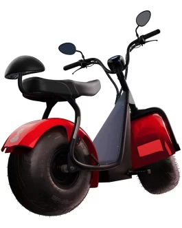 Scooter Elétrica Tui Mais 2 Lugares 1000W 60Km Autonomia – Cor Bronze