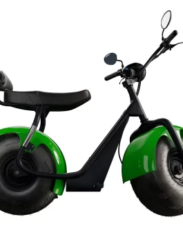 Scooter Elétrica Tui Mais 2 Lugares 1000W 60Km Autonomia – Cor Verde